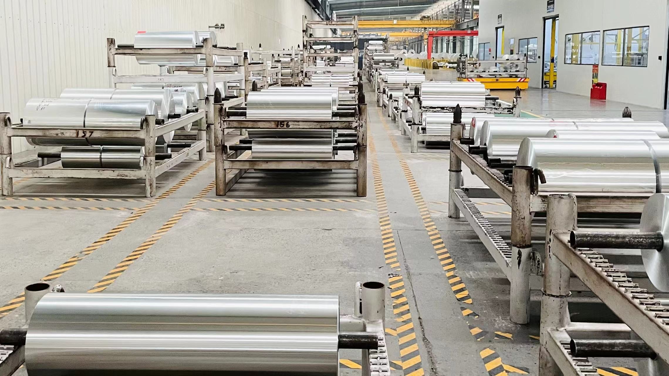 3004 Battery Aluminum Foil Roll 45 Cm 3004 Aluminium Foil In Rolls