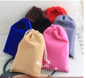 China surface velvet storage pack pouch wholesale