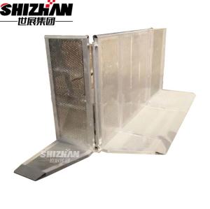 China Electric Galvanizing Aluminum Metal Pedestrian Barriers Safety Barricade Fence wholesale