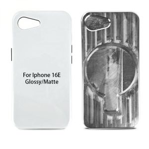3D 2 In 1 Magsafe Sublimation Case For Iphone16e Blank Sublimation Phone Case