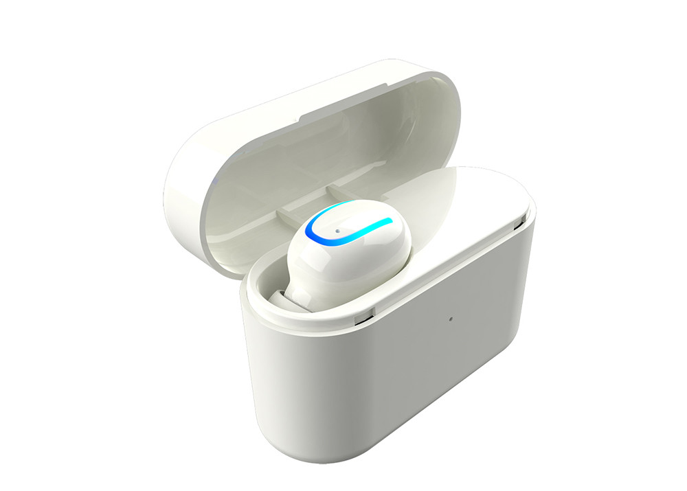 Christmas Gifts Cheap Mono Bluetooth Earphone/Headphone with 500mah charging case