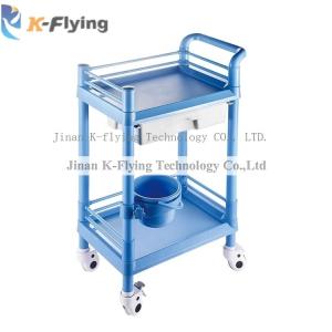 China ABS Plastic One Drawer Medical Trolley Cart CE Approval wholesale