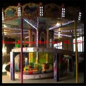 China new fashion 10 cars carousel model family kids rides mini roller coaster for sale wholesale