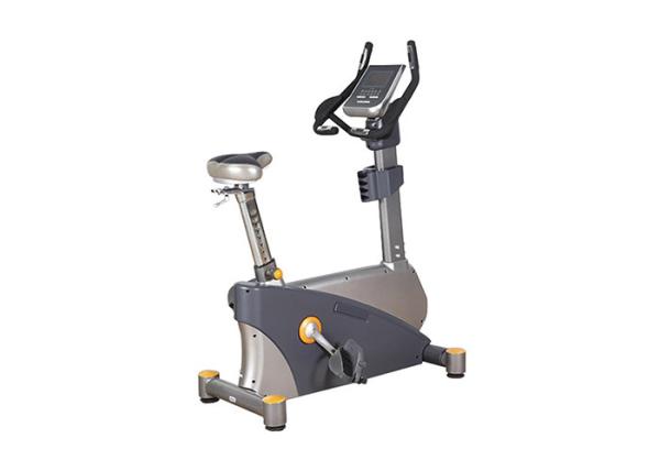 Self - Generating Stationary Bike Workout Machine , Upright Motorized Gym Cycle
