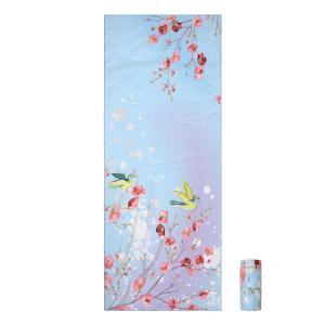 China ODM Promotional Microfiber Sand Free Giant Beach Towel Custom Printed 50x100 wholesale