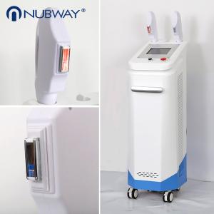China Permanent hair removal 2 handles super SHR ipl shr skin rejuvenation machine wholesale