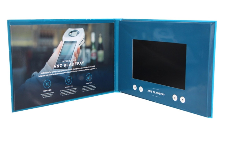 China Factory Supply Competitive Price 7 inches Lcd Brochure Lcd Video Card For Business Promotion