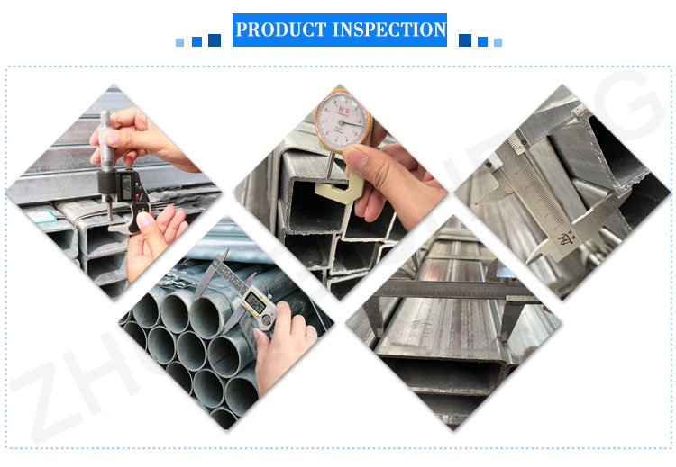 Special Pipe Galvanized Welded Square / Rectangular Steel Pipe/tube/hollow Section Steel Pipe with ERW Technique