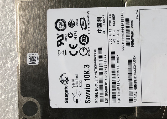 ST9300603SS 2.5 10K3 Seagate Hard Disk 300G SAS 6GB/S Interface Rate