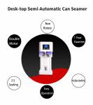 20pcs/min Cup Sealer Machine Plastic Soda Tin Can Lid Sealer