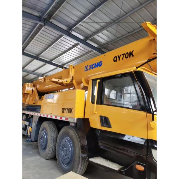 2015 XCMG 70 Ton Used Truck Crane Refurbished Truck Mounted Crane QY70K/QY70KH