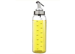 China Round Olive Oil Dispenser Bottles Food Grade Stainless Steel Dropper wholesale