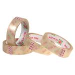 Yellowish Bopp Stationery Tape Low Noise Pressure Sensitive High Adhesive