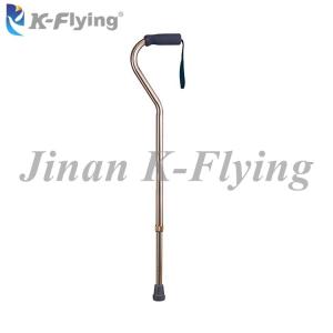 China Aluminum Round Handle Walking Stick For Elders Disabled wholesale