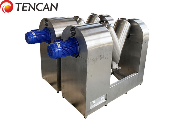 280kg PLC Controlled Powder Mixing Machine V-Type Powder Mixer