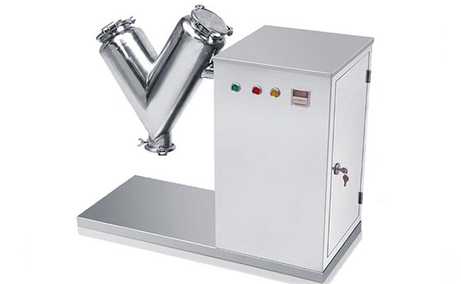 Dry Powder V Type Mixer For Laboratory Pharmaceutical Chemical Food