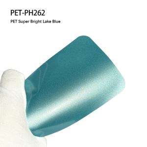 China PET-PH262 PET Super Bright Lake Blue Pvc Protection Film For Car wholesale