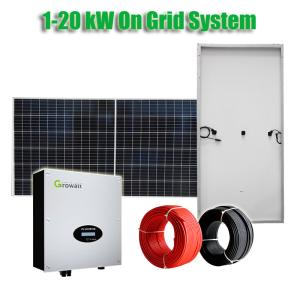 China 3KW 410W 144PCS Wifi On Grid Photovoltaic System wholesale