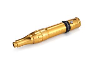 China Gold Permanent Eyebrow Tattoo Machine No Flying Needles 3000-35000 RPM 5-9V wholesale