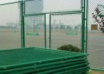 4.0mm Hot Dip 6FT Height Diamond Chain Link Fence For Highway Fencing