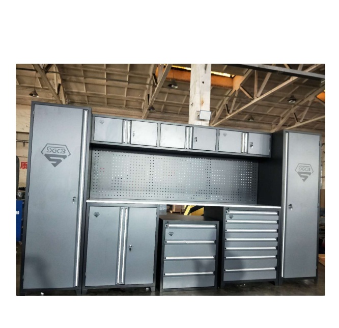 Masterforce Tool Cabinet 4-Door Modular System for Garage Storage in Mechanic Garages