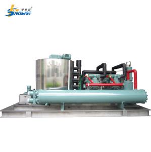 China 304SS 316SS Stainless Steel Seawater Flake Ice Machine 10 Ton wholesale