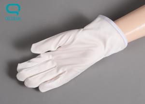 China Cleanroom Waterproof Powder Free Vinyl Gloves For Industry Hand Safety Work on sale
