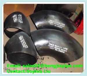 China ASME B16.9 carbon steel elbow wholesale