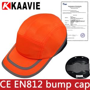 China High Visibility Lightweight Safety Bump Cap 100% polyester CE EN812 wholesale