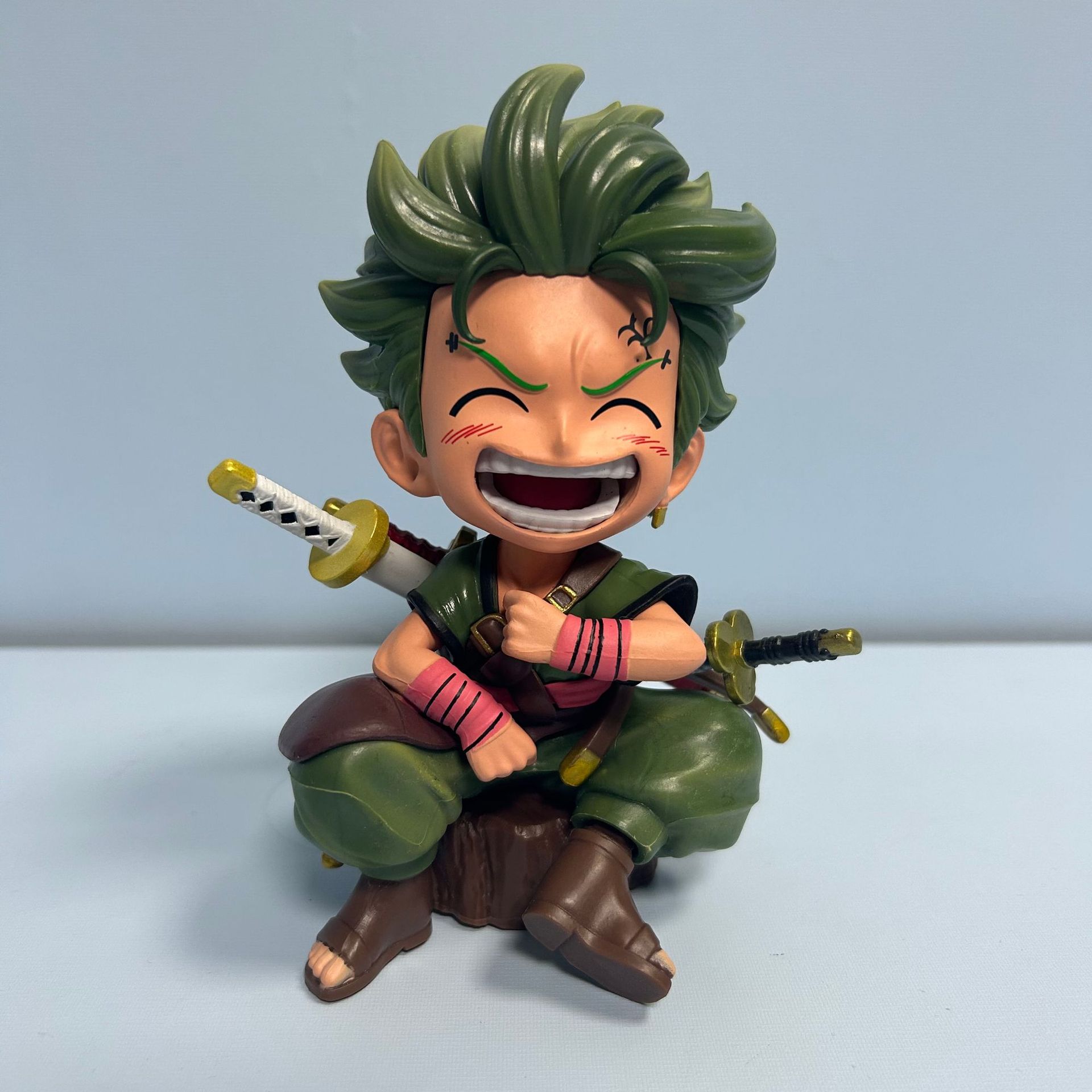 PVC Sit Position Anime Heroes Game Figurines Interactive Action Figures Toy Dolls Model Ornaments Statues