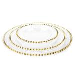 Pearl Round Glass Plate