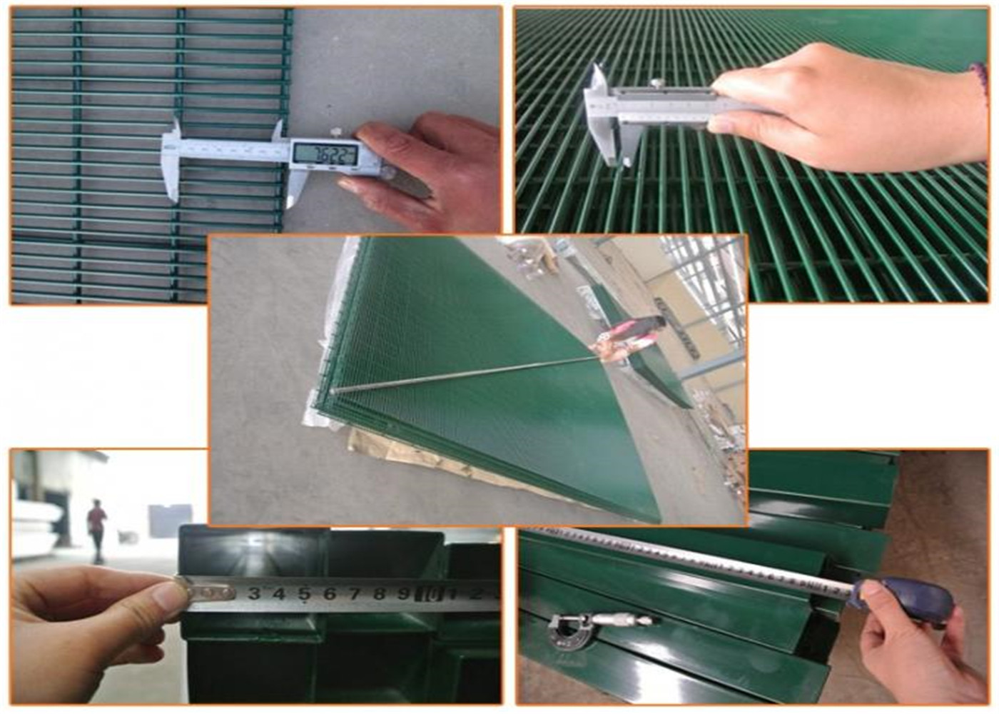 Factory price 2x2 welded wire security fence prison mesh