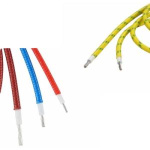China FT2 1/1.20mm 16AWG Fiber Glass Braided Wire UL3122 wholesale