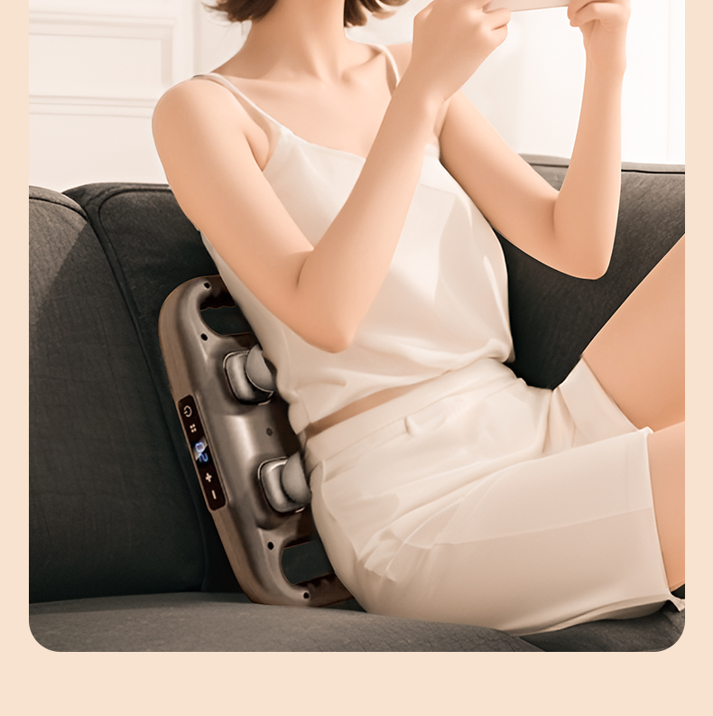 Wireless Handheld Electric Muscle Fascia Massage Gun For Back Waist Shoulder Body Muscle