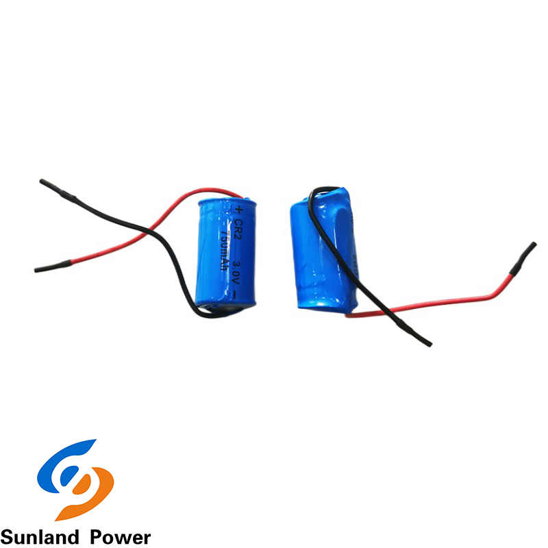 CR2 3.0 V 750 mAh batteries used in Camers Night-vision goggles, LED flashlights, Smart meters (water, gas, electricity) and instrumentation Lighted