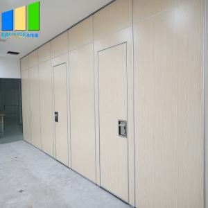 China Commercial Sound Proof Partitions / Wooden Sliding Wall Partition Door Japanese Room Divider wholesale