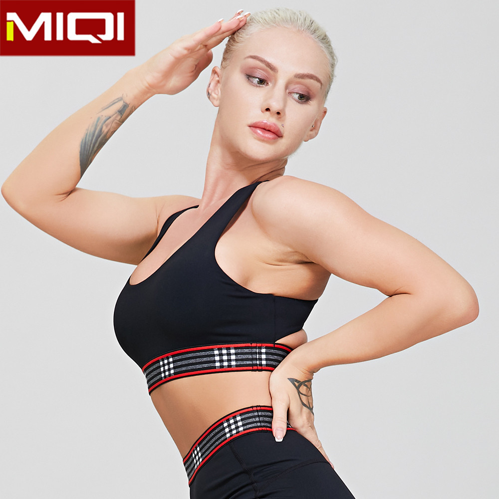 Back Hollow Out Vest Women Sport Workout Crop Tops