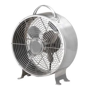 China 1.6meters 2 Speed Retro Metal Fan , Round 30W Retro Stainless Steel Fan wholesale
