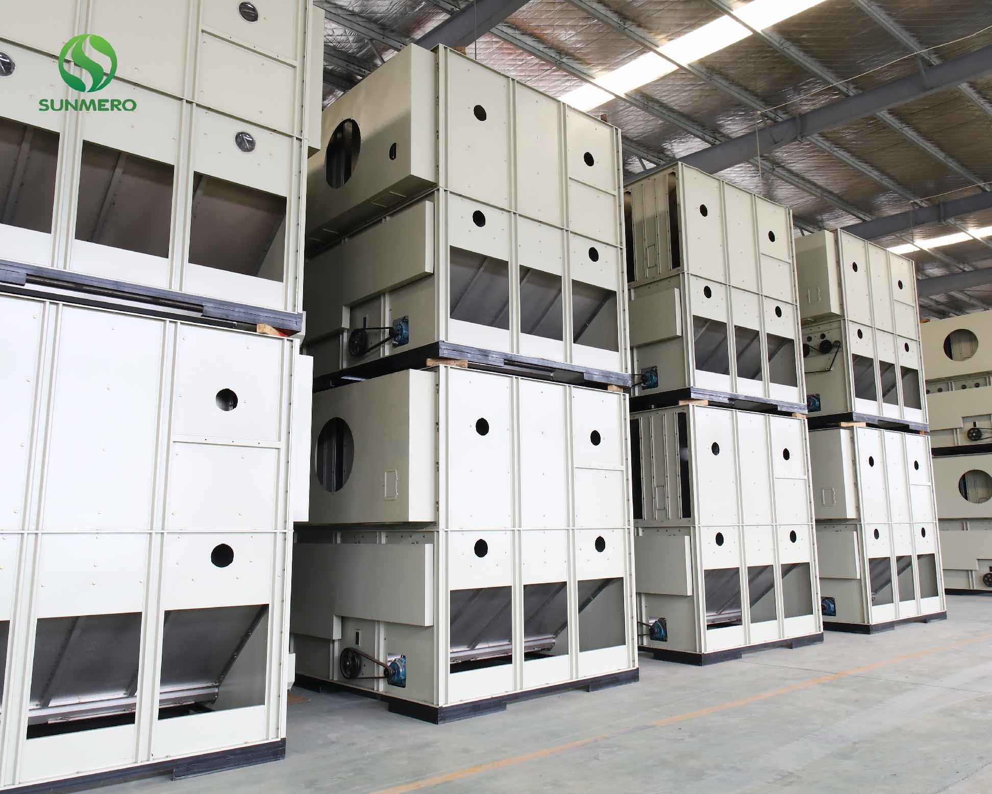 ISO14001 Certified Automatic Paddy Grain Dryer In Rice Industry