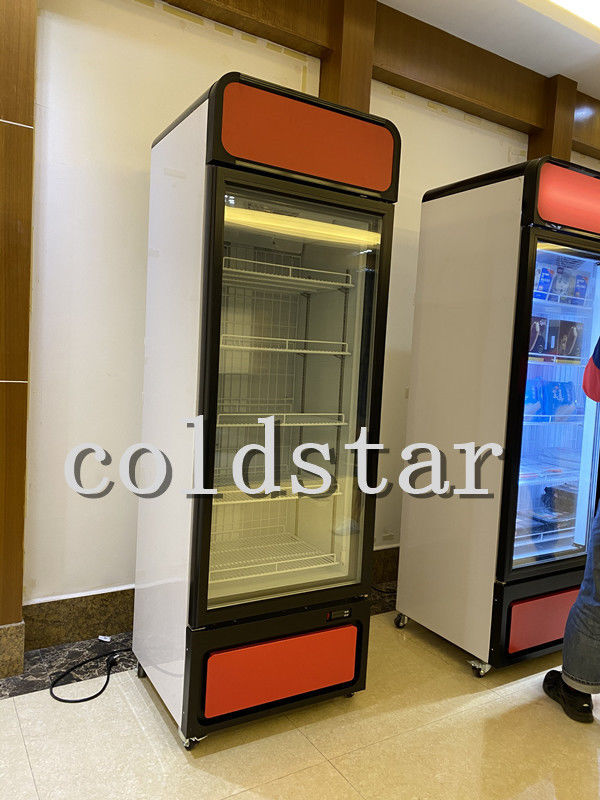 Hot Sale Commercial 1 2 3 Door Vertical Refrigerator Display Case Beer Beverage Cooler