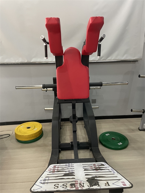 Vertical Calf Quads Hack Squat Machine Gym Commercial Plate Loaded