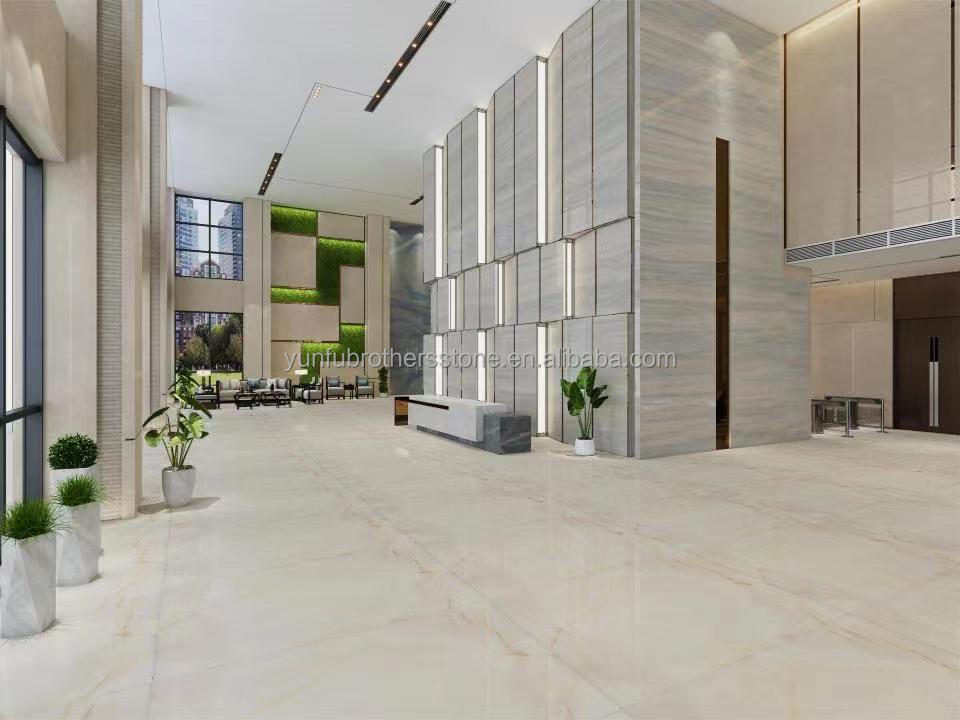 Modern Ice Jade Snow White Ice Onyx Stone Translucent Cristallo Quartzite Marble Slab