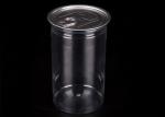 Transparent Plastic Jar Containers For Food Canning 280Ml 500Ml 650Ml