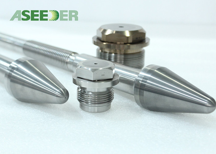 High Precision Dispense Valve Trim And Assembly Parts Tungsten Carbide Outlet Check