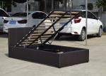 Europe Style Gas Lift Storage Bed EN1725 Sunny Home Furniture Black