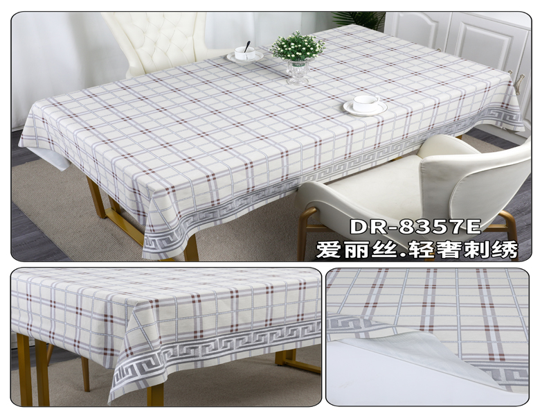 Home and Kitchen 137cm*20m Custom Waterproof Oil Proof Dust Proof Table Cloth Mantel