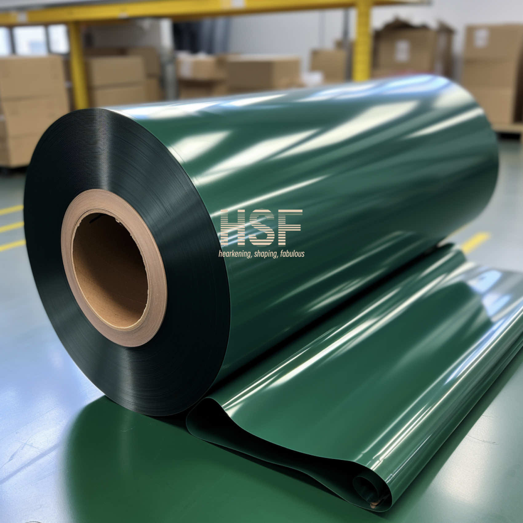 Opaque Green 60uM High Density Polyethylene Film Used In Medical Industry