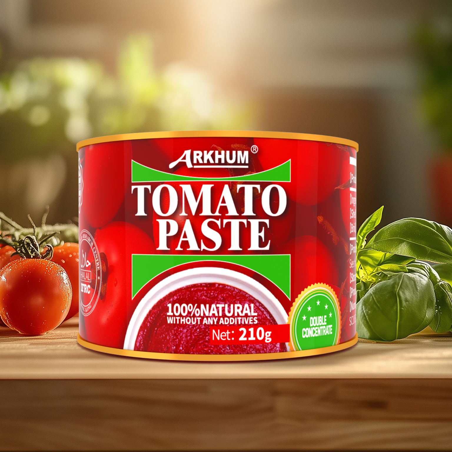 3.3g Fat Tomato Ketchup Sauce Organic Tomato Concentrate 5.3g Protein Per 100g