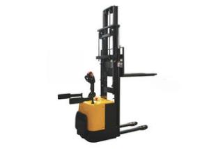 China Double Lift Cylinder High Lift Pallet Stacker 3500mm Lifting Height Safe Operation wholesale