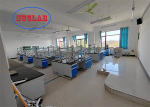 China DTC105 DEG Steel Wood PP Stainless Steel Chemistry Lab Workbench wholesale